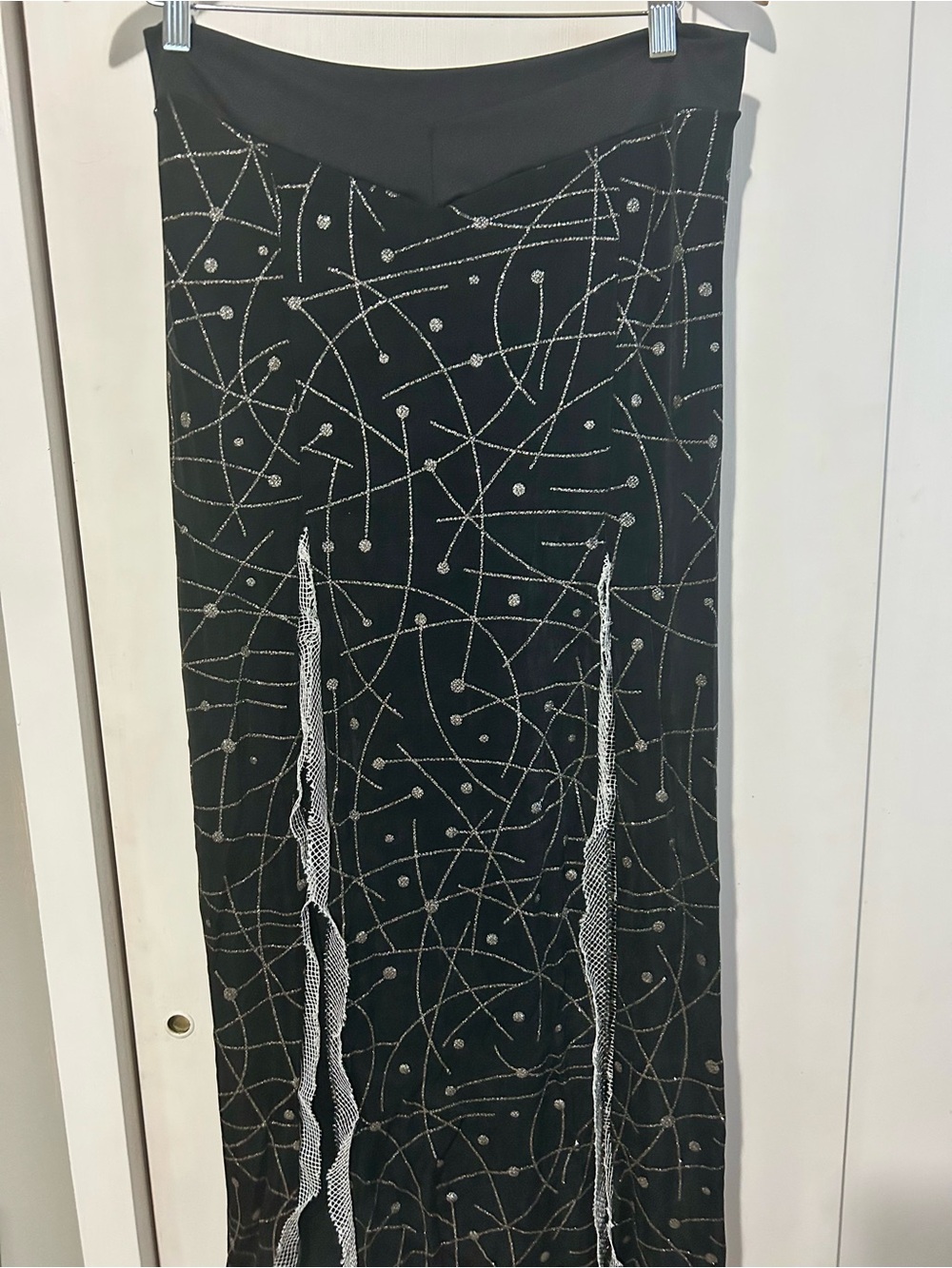 Black & Silver Skirt